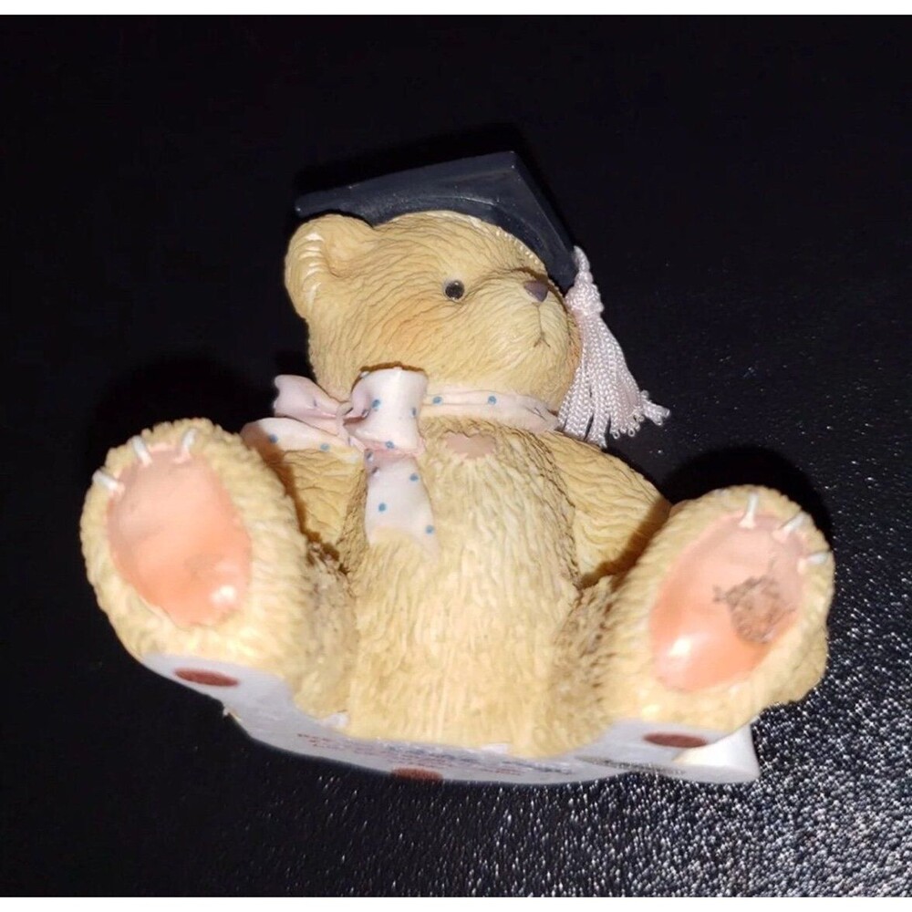 THE GRADUATE Cherished Teddies Figurine Vintage Collectible Graduation Bear 1995 - Picture 5 of 6